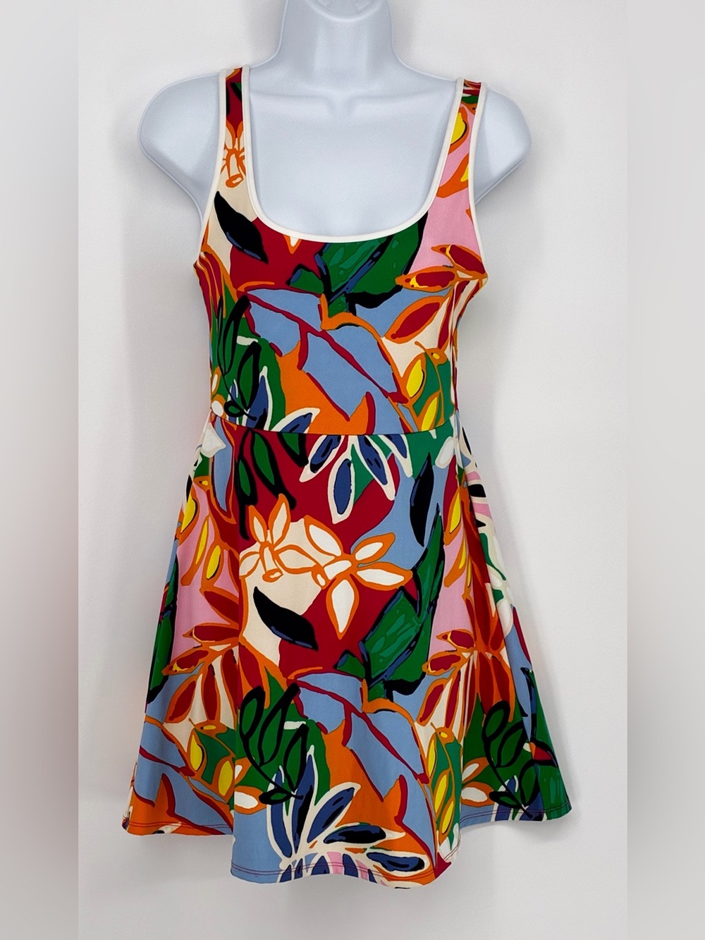 Bailey 44 Sport Colorful Tropical Floral Tennis Athletic Dress S - Picture 3 of 16